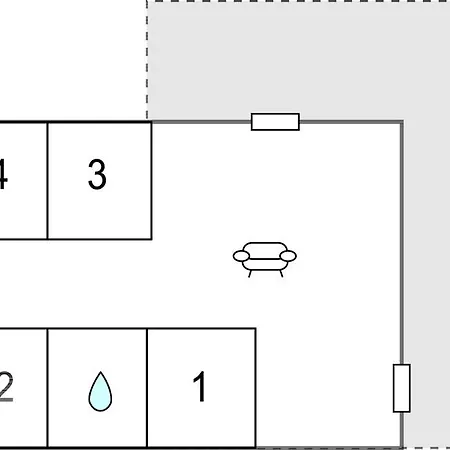 別荘 4 Bedroom Lovely In Vaeggerlose Bøtø By